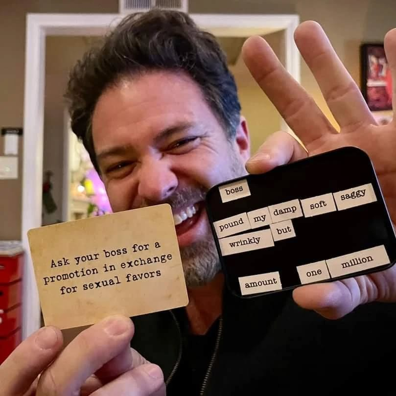 🤪 Hilarious Word Magnet Game for Wild Game Nights