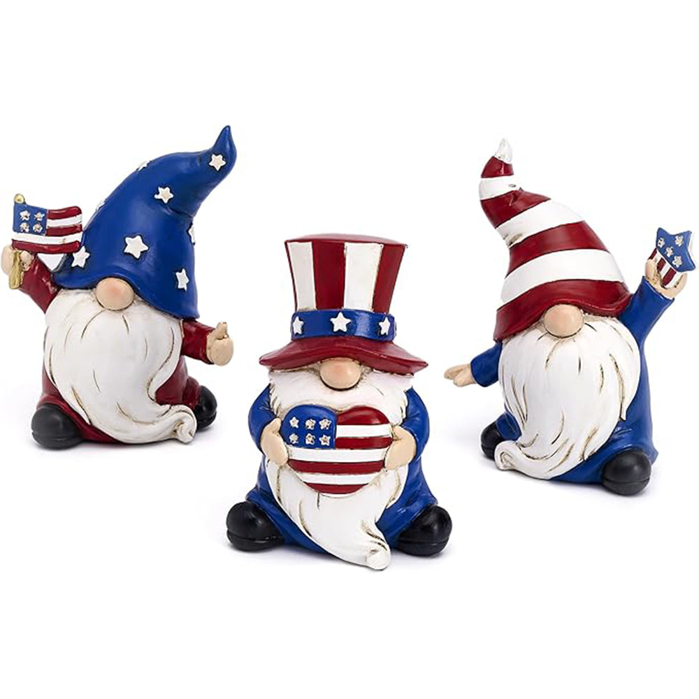 🎆Handmade-Patriotic Dwarf Set