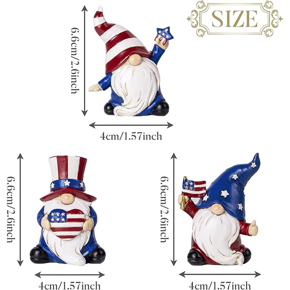 🎆Handmade-Patriotic Dwarf Set