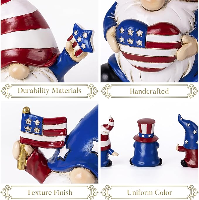 🎆Handmade-Patriotic Dwarf Set