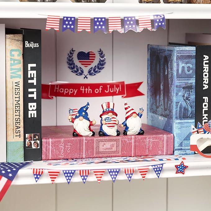 🎆Handmade-Patriotic Dwarf Set