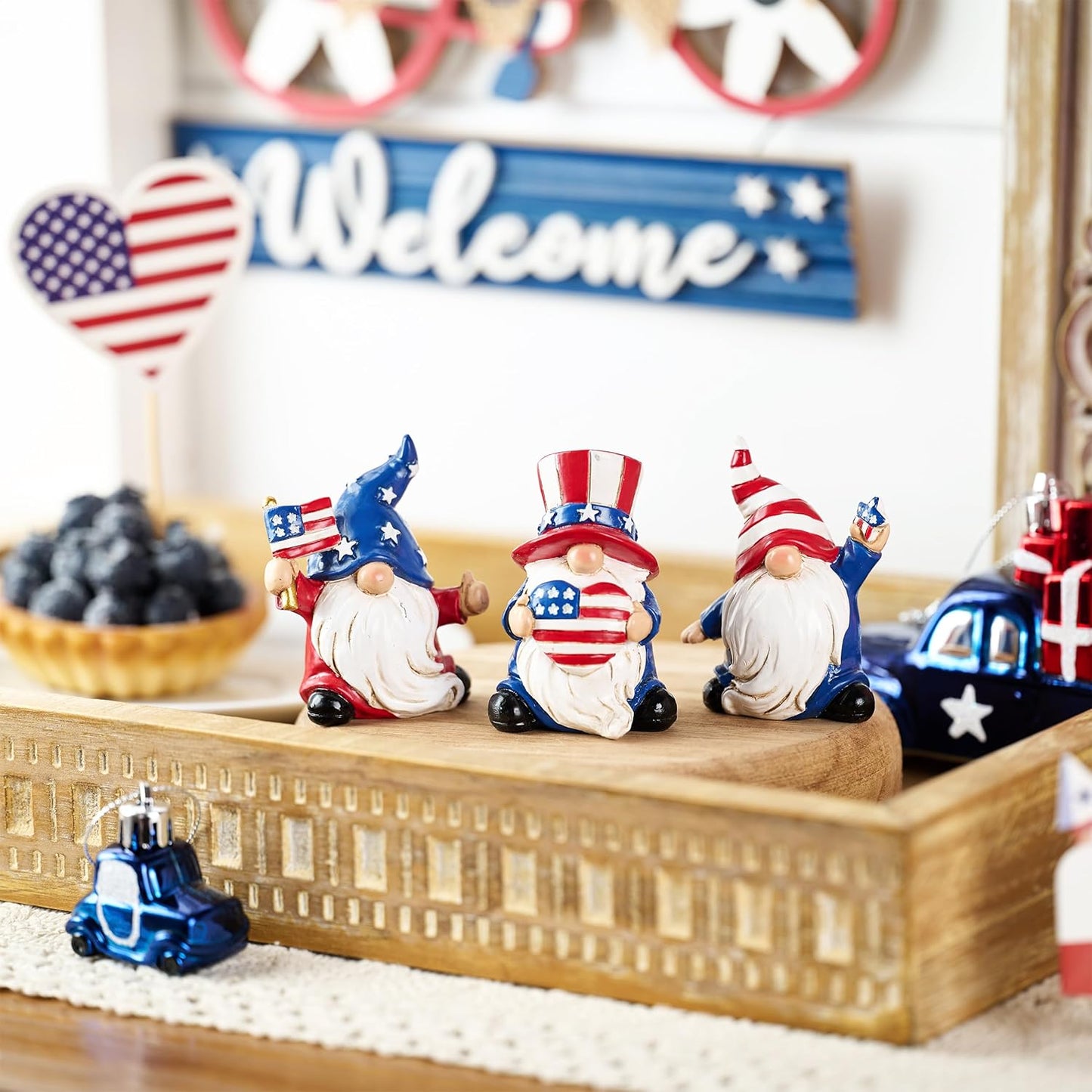 🎆Handmade-Patriotic Dwarf Set