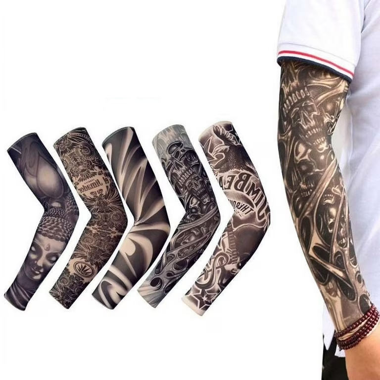 Outdoor Tattoo Sleeves – UV Protection 6PCS