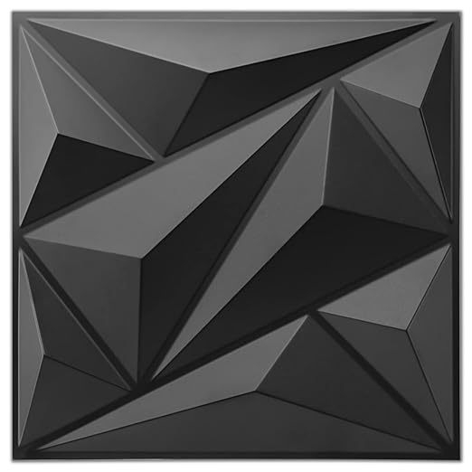🔥33 Pack 3D Diamond Wall Panels – Cover 32 Sq.Ft!✨