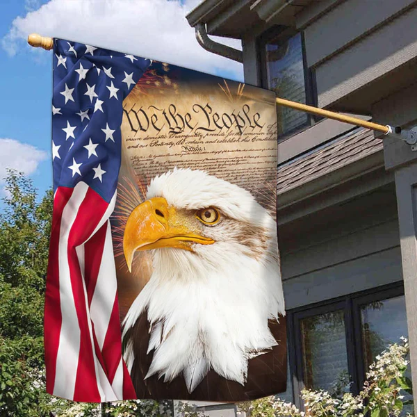 ✝️ American Patriot Flag – Veteran Memorial