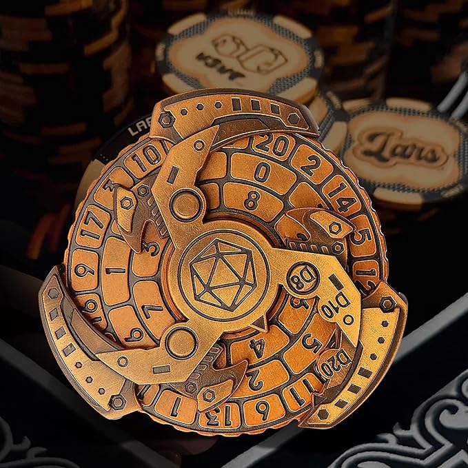 🎲7-in-1 DND Spinner Dice Set🔥Epic RPG Fun!