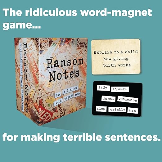 🤪 Hilarious Word Magnet Game for Wild Game Nights