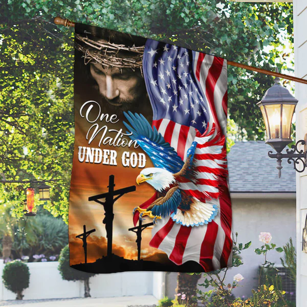 🦅 Christian American Eagle Flag 🇺🇸