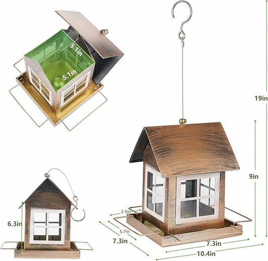 🐦Bird Feeder for Yard 🏠 Cottage Look | 49%OFF🎁