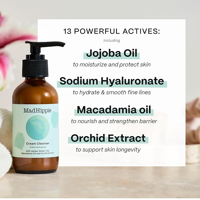 π± Hydrating Cream Cleanser with Green Tea & Hyaluronic Acid