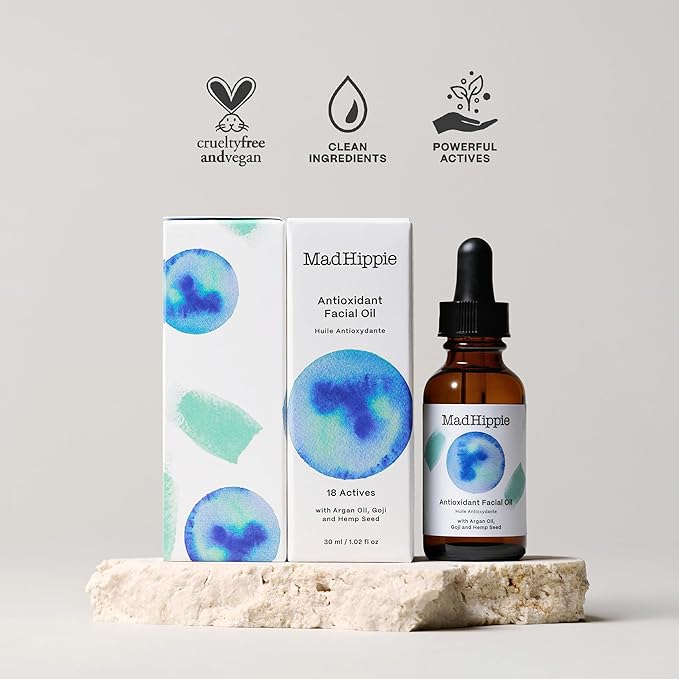 π Natural Facial Oil with Argan & Vitamin E
