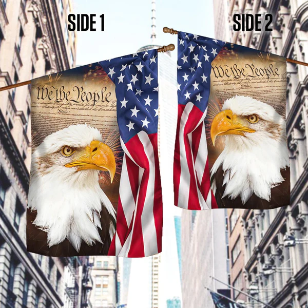 ✝️ American Patriot Flag – Veteran Memorial