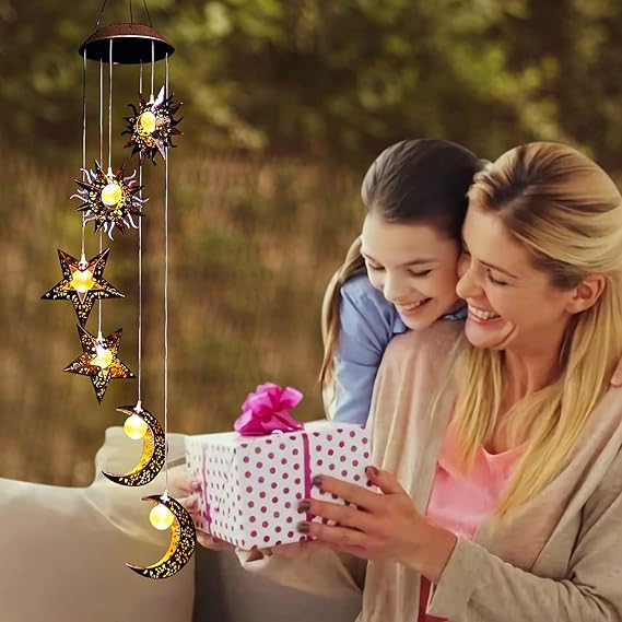 ๐Solar Wind Chime Lights Outdoor โ Perfect for Patio, Porch, Yard & Gifts