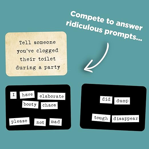 🤪 Hilarious Word Magnet Game for Wild Game Nights