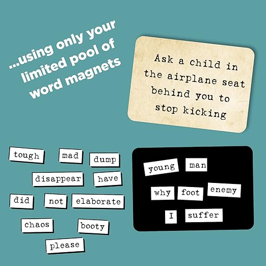 🤪 Hilarious Word Magnet Game for Wild Game Nights