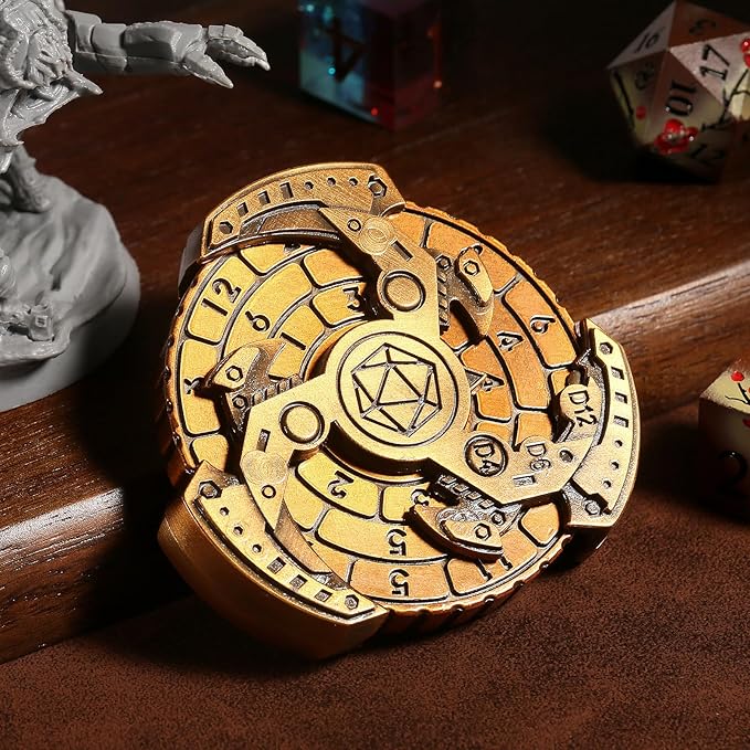 🎲7-in-1 DND Spinner Dice Set🔥Epic RPG Fun!