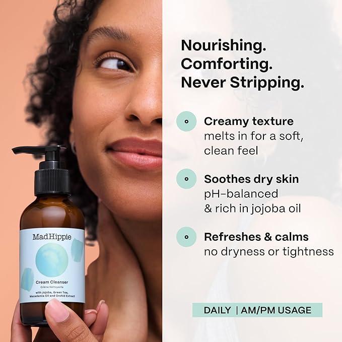π± Hydrating Cream Cleanser with Green Tea & Hyaluronic Acid