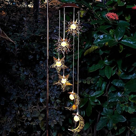 ๐Solar Wind Chime Lights Outdoor โ Perfect for Patio, Porch, Yard & Gifts