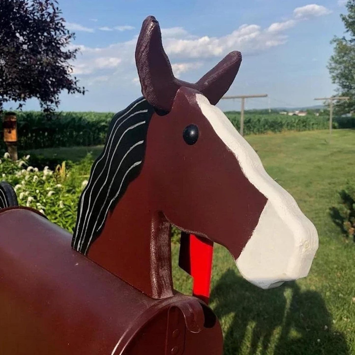 The Ultimate Horse Head Mailbox | Handcrafted Elegance🐎✨