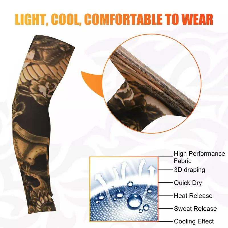 Outdoor Tattoo Sleeves – UV Protection 6PCS