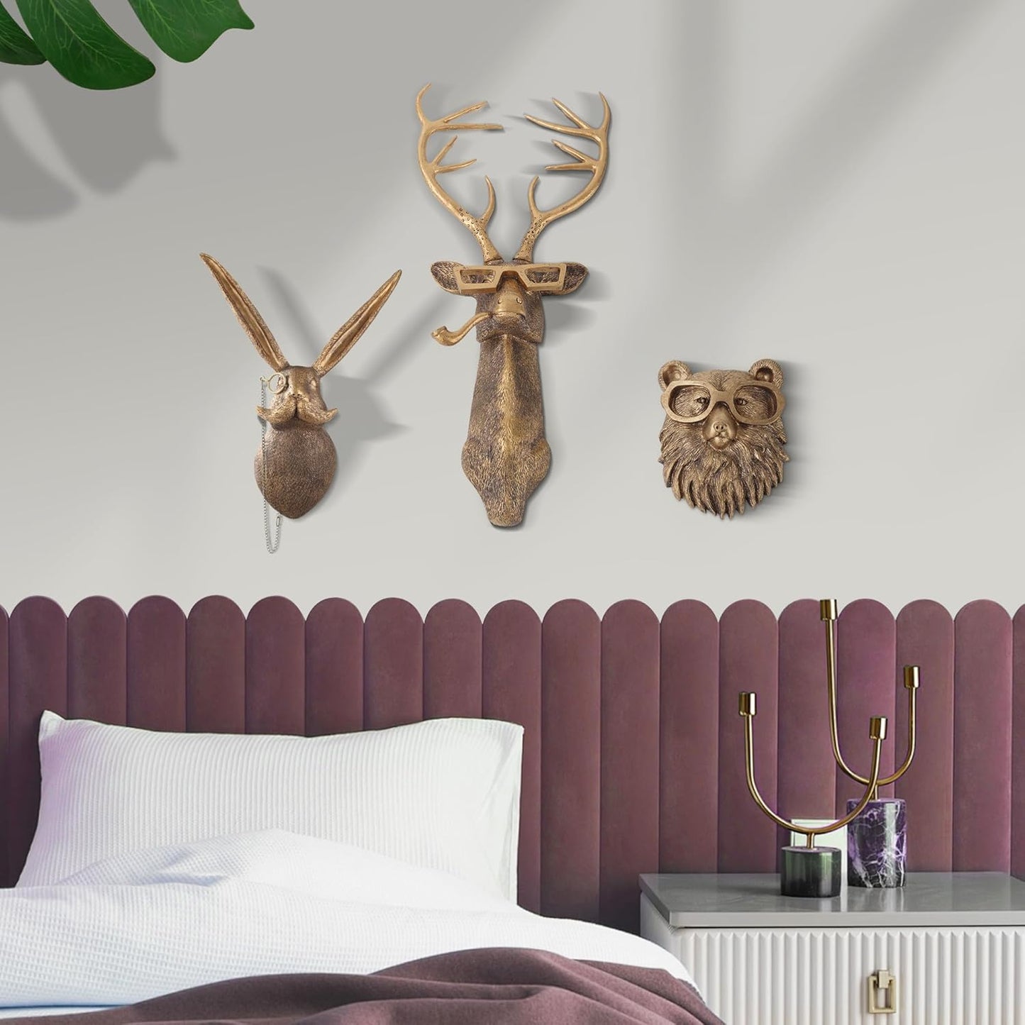 π¦π¦β¨ 6βPack Gold Animal Head Wall Sculptures β Limited Stock 50% Off!ππ·οΈ