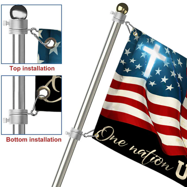 🚩🇺🇸 Bold Eagle Grommet Flag