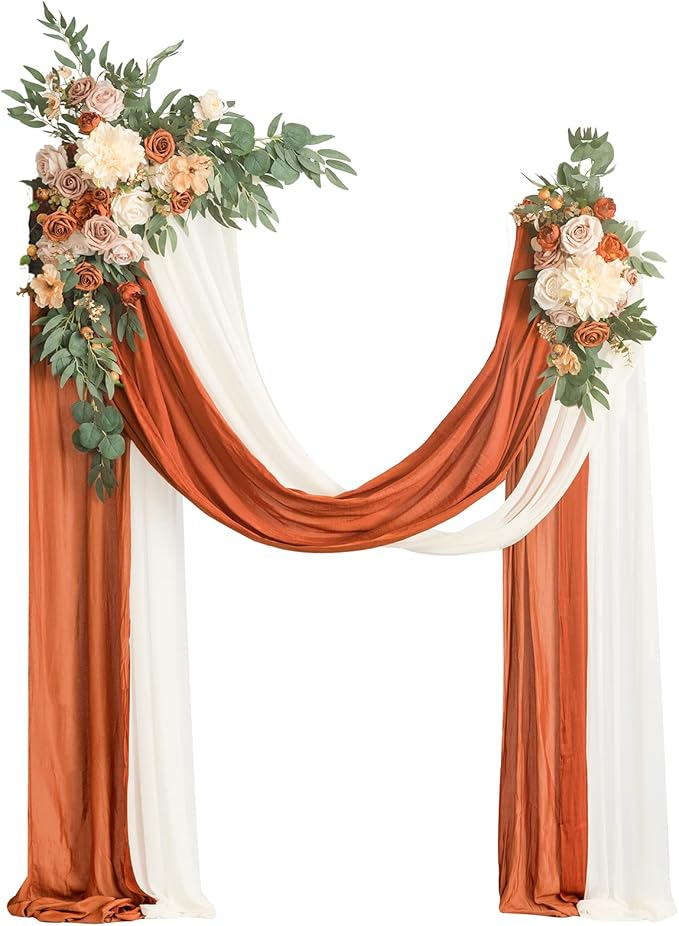 💏Artificial Wedding Arch Flowers Kit