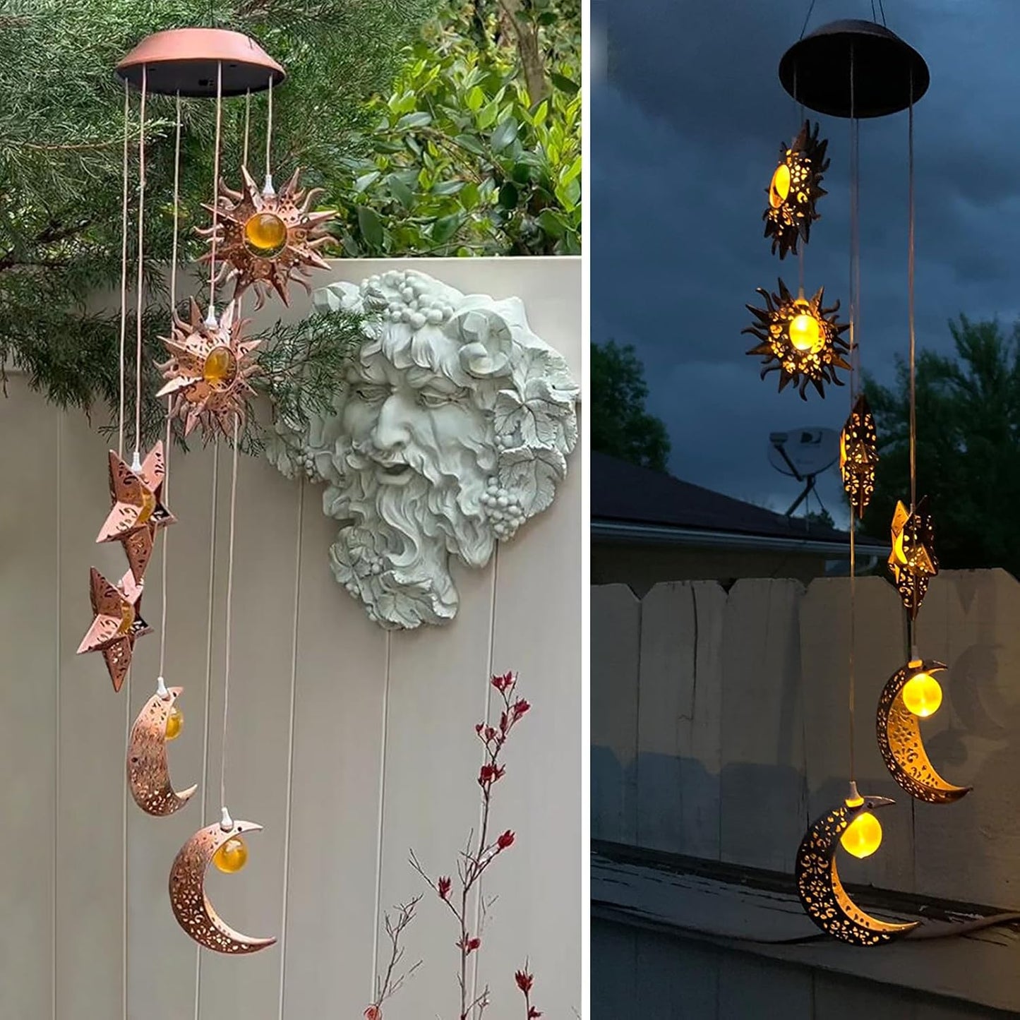 ๐Solar Wind Chime Lights Outdoor โ Perfect for Patio, Porch, Yard & Gifts