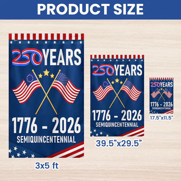 🗽America 250 Years Grommet Flag