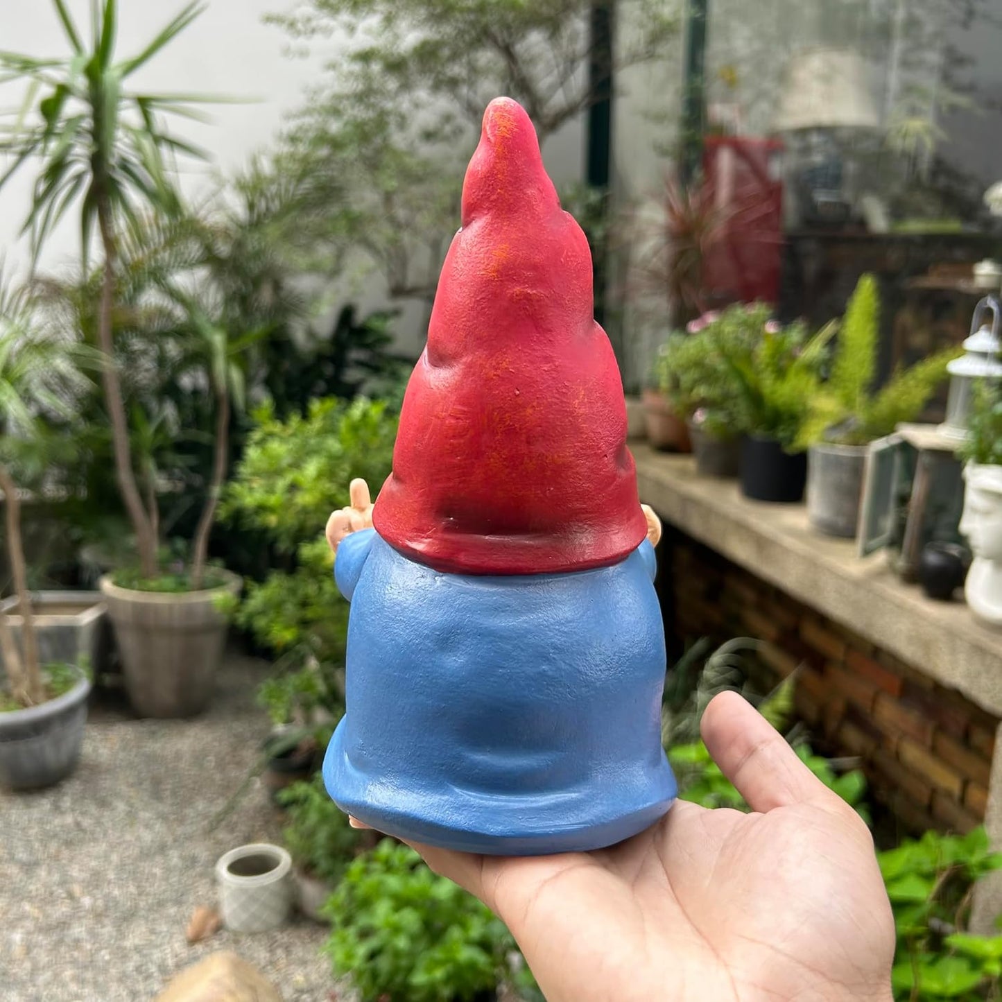 π Grumpy Gnome 7.8" β Funny Garden Rebel!