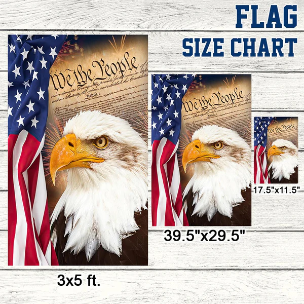 ✝️ American Patriot Flag – Veteran Memorial