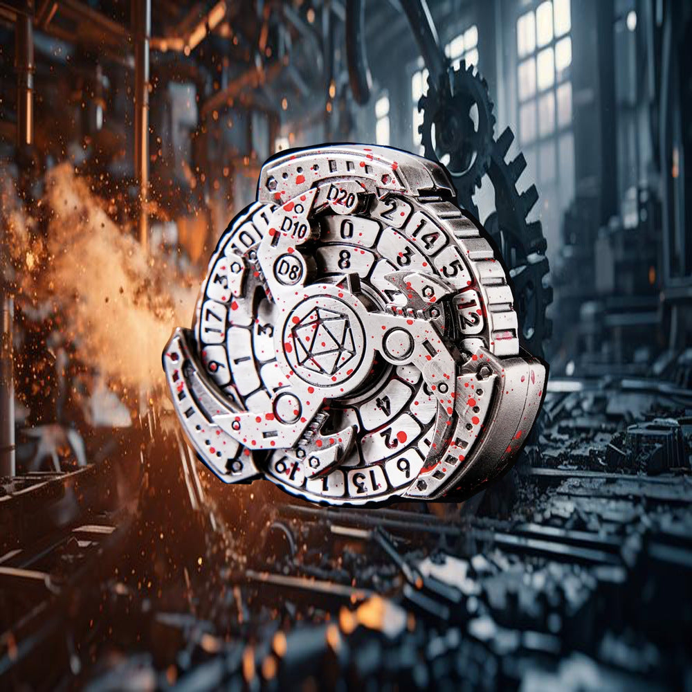 🎲7-in-1 DND Spinner Dice Set🔥Epic RPG Fun!