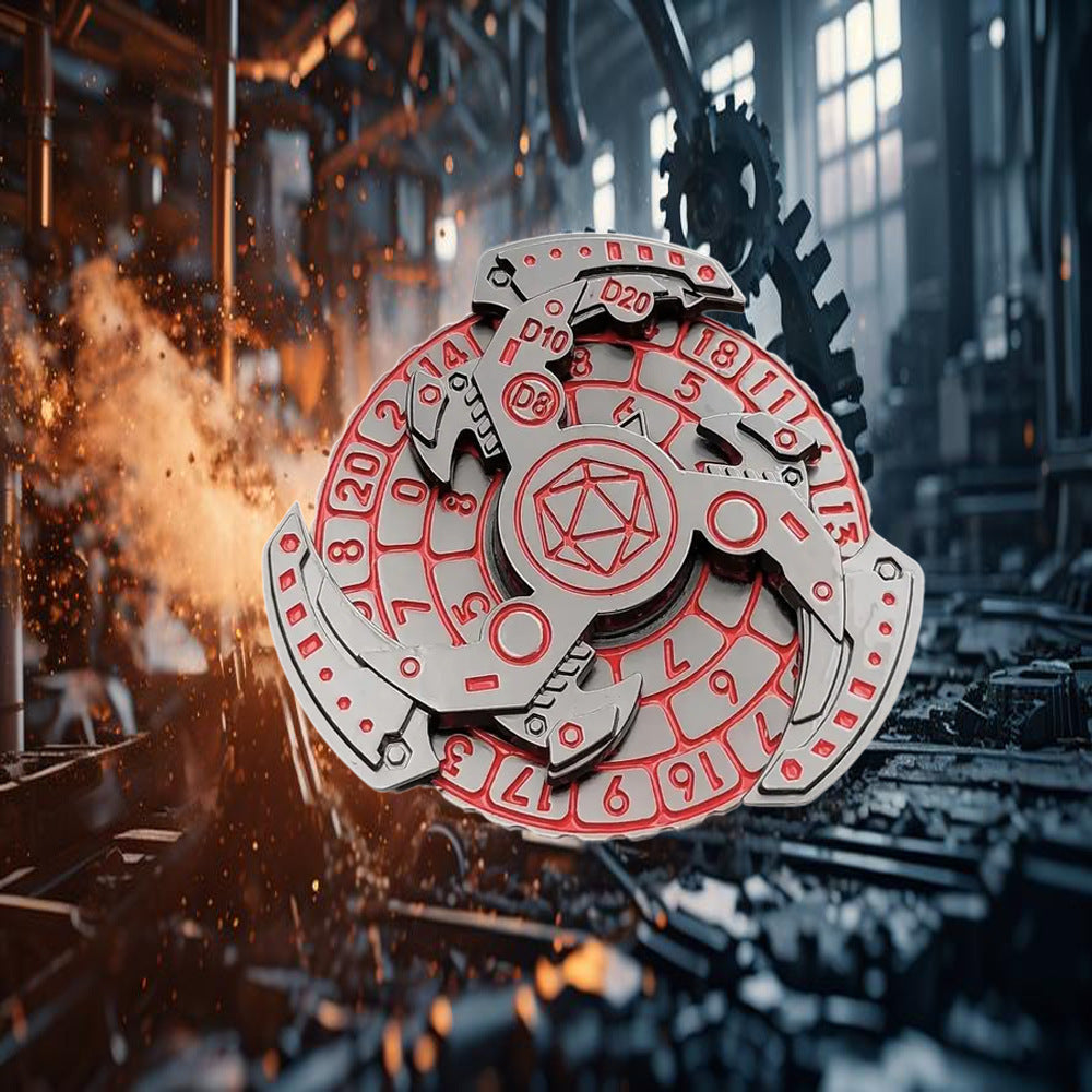 🎲7-in-1 DND Spinner Dice Set🔥Epic RPG Fun!