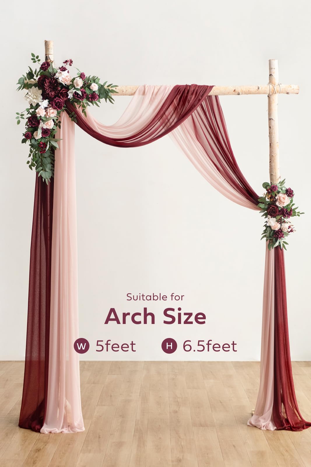 💏Artificial Wedding Arch Flowers Kit