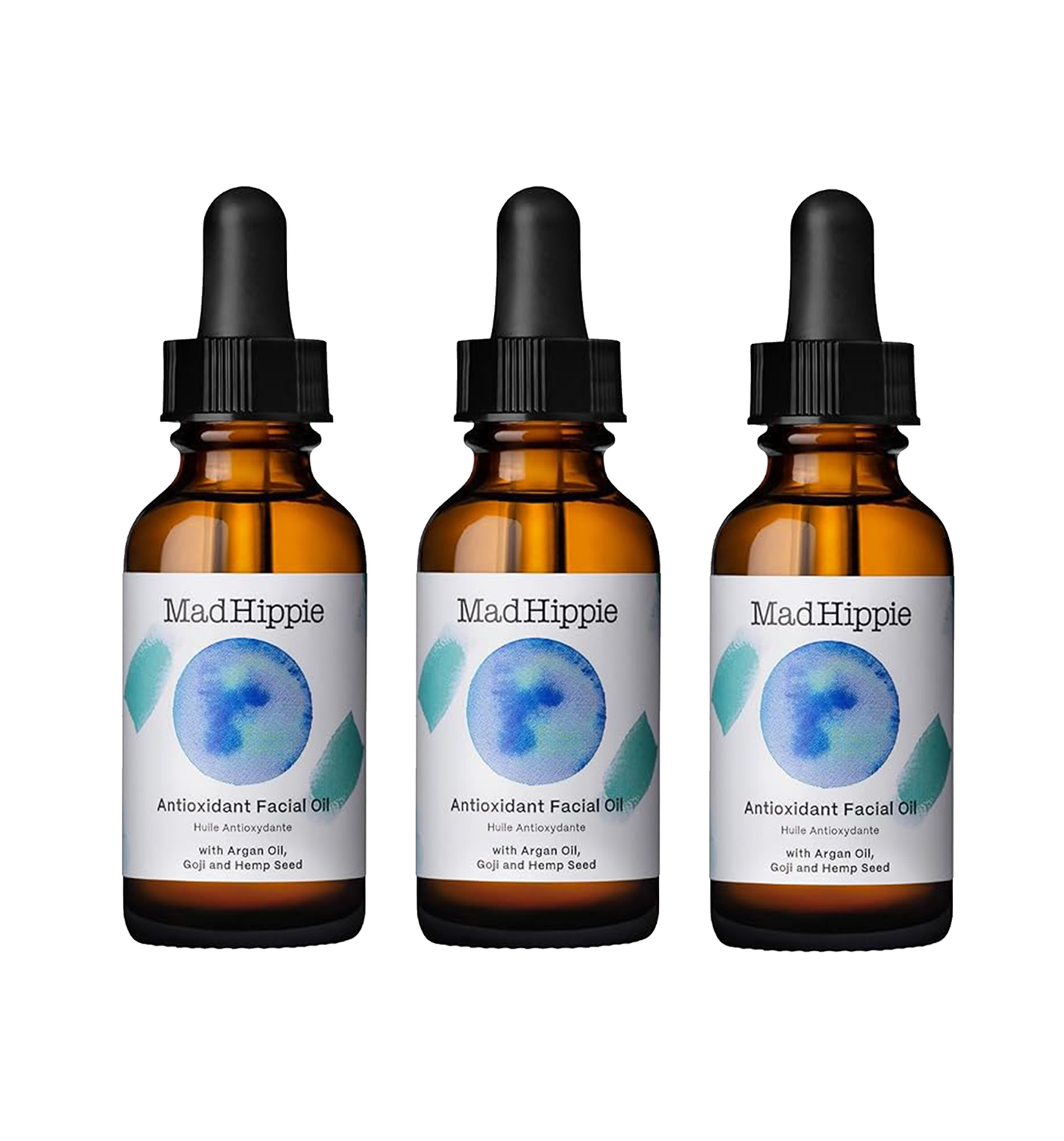 π Natural Facial Oil with Argan & Vitamin E