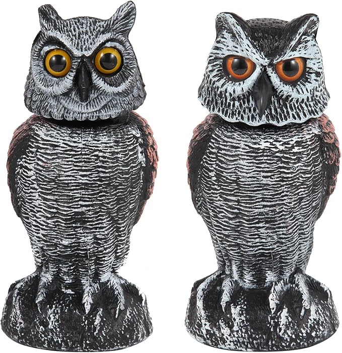 π¦ Owl Garden Guard β No Batteries Needed, Just Wind Power!