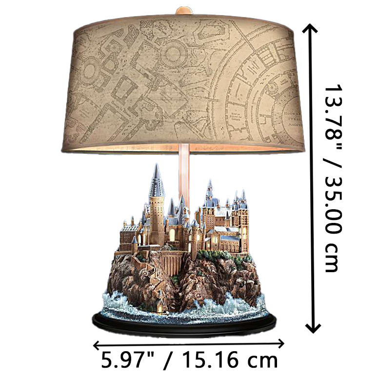 ✨ Lámpara icónica del Castillo Hogwarts™: un coleccionable mágico iluminado