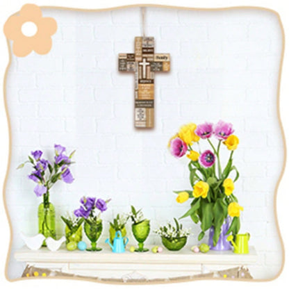 Faith-Inspired Wooden Cross Decor