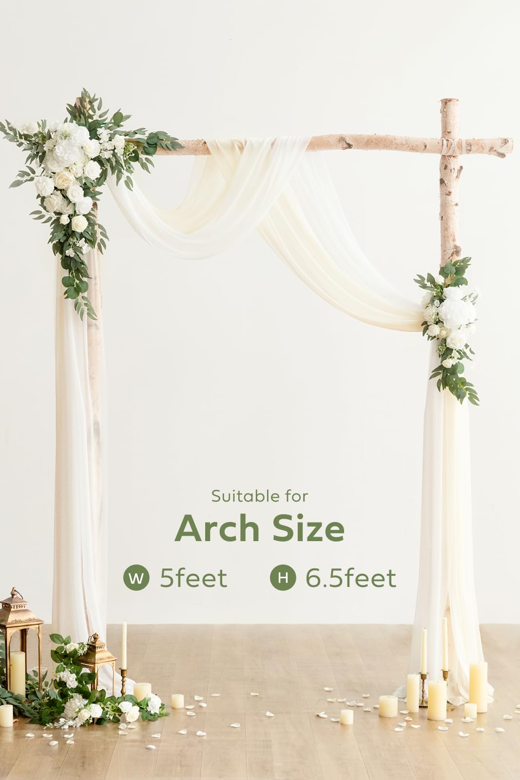 💏Artificial Wedding Arch Flowers Kit