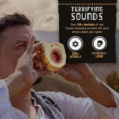 😱 Scariest Whistle Ever! 💀 125dB Screams – Aztec Style