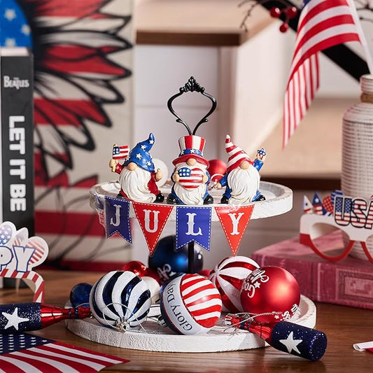 🎆Handmade-Patriotic Dwarf Set