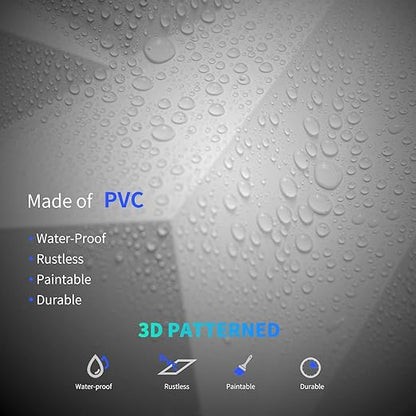 🔥33 Pack 3D Diamond Wall Panels – Cover 32 Sq.Ft!✨