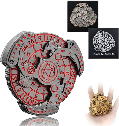 🎲7-in-1 DND Spinner Dice Set🔥Epic RPG Fun!