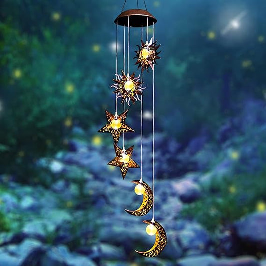 🌞Solar Wind Chime Lights Outdoor – Perfect for Patio, Porch, Yard & Gifts