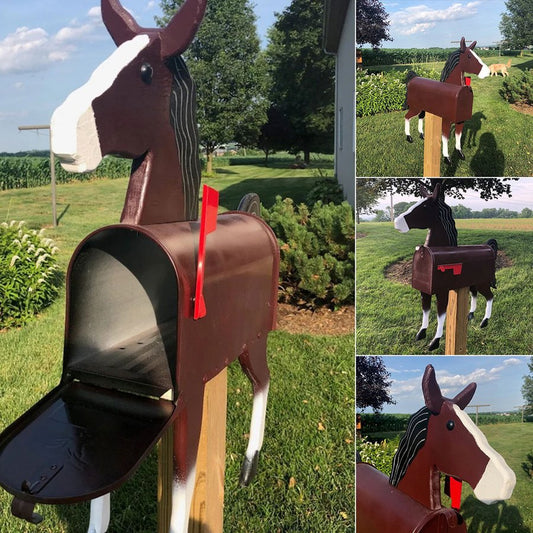 The Ultimate Horse Head Mailbox | Handcrafted Elegance🐎✨