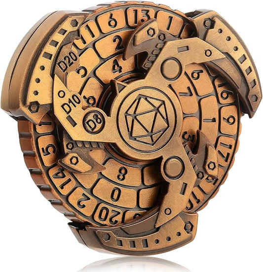 🎲7-in-1 DND Spinner Dice Set🔥Epic RPG Fun!