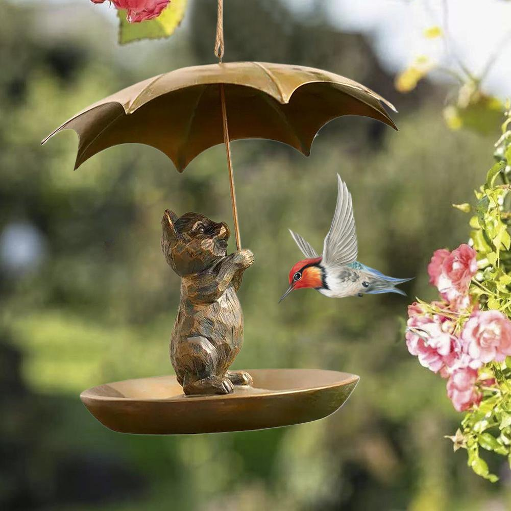 ☀️🌿 Deluxe Sunshade Bird Feeder + FREE Gift! 🎁  Limited Stock!