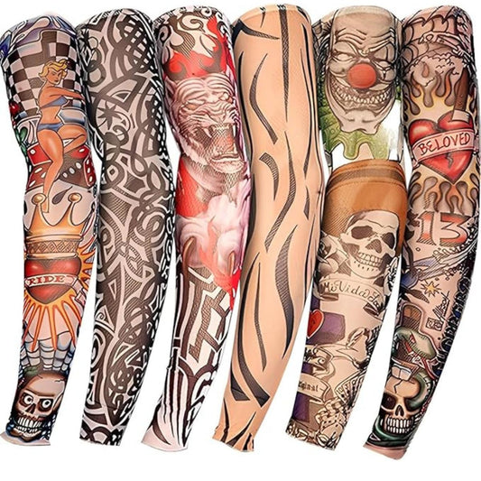 Outdoor Tattoo Sleeves – UV Protection 6PCS
