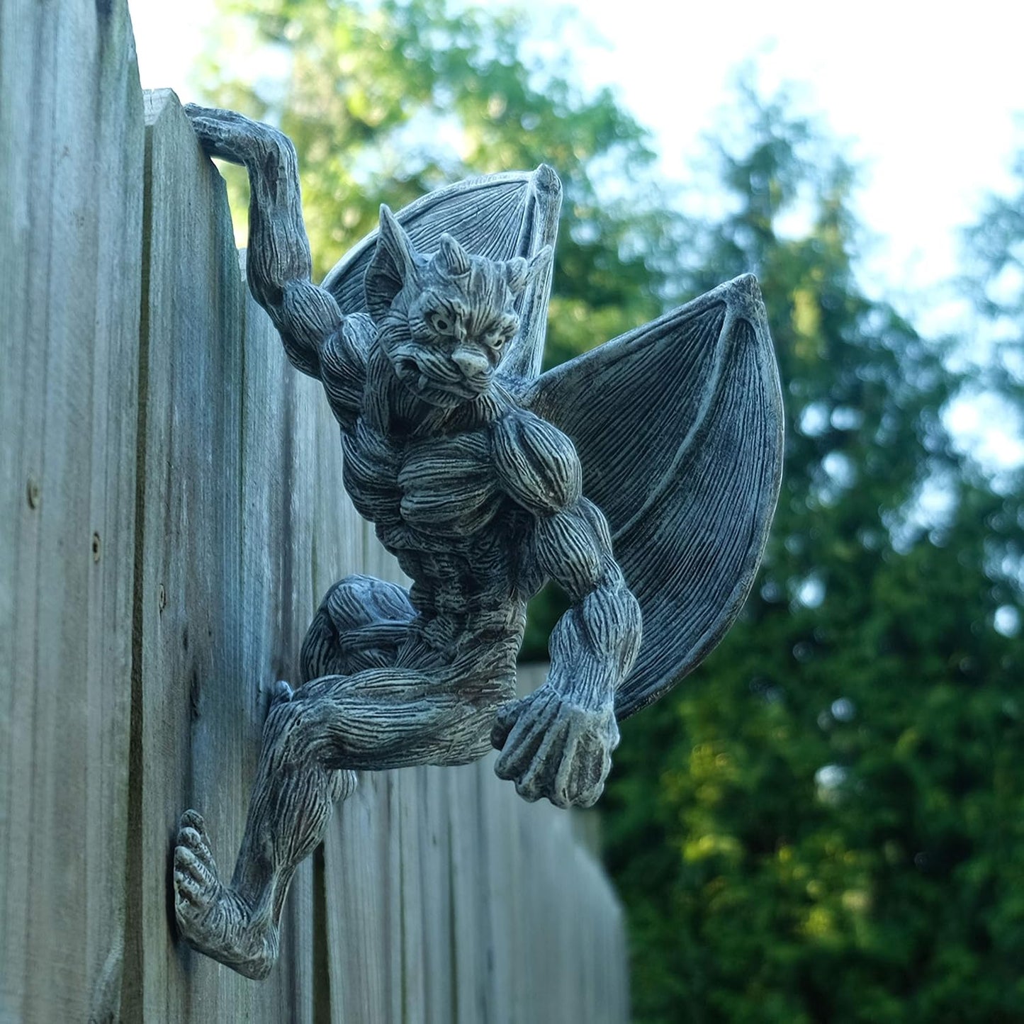 Mythical Garden Guardians – Dragon Lantern & Gargoyle Statue
