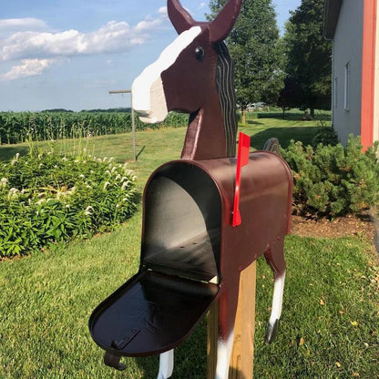 The Ultimate Horse Head Mailbox | Handcrafted Elegance🐎✨